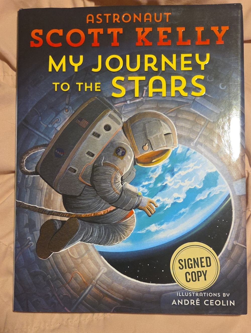 Scott Kelly "My Journey to the Stars" Signed Copy.  Book By An Astronaut